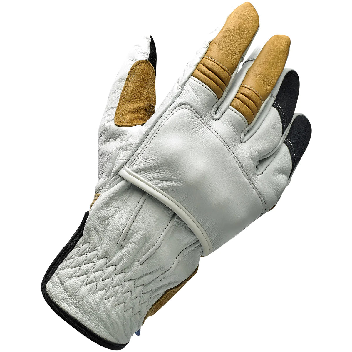 biltwell handschuhe Biltwell Belden Gloves - Cement L